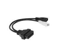 A ABSOPRO Cavo Di Estensione Adattatore Connettore Diagnostico Auto OBD2 2x2 Pin Cavo Diagnostico 12V 30cm 1 Pz Sostituzione dell'articolo