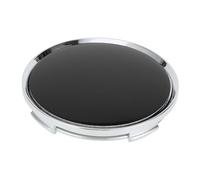 A ABSOPRO Coprimozzo Universale Argento Nero Per Auto SUV - 1 Pezzo