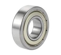 A ABSOPRO Cuscinetti A Gola Profonda 62/22ZZ Per Scooter E Skateboard | Tono Argento, 22x50x14mm, P6, Pre-Lubrificati, Doppia Guarnizione In Metallo