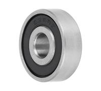 A ABSOPRO Cuscinetti A Sfere A Gola Profonda 626-2RS 1pc Lubrificati | P6, Nero, Argento Tono, Acciaio E Gomma, Per Auto, Bici, Moto, Skateboard, Tosaerba, Go-Kart, Pattini, Trattori, Stampe 3D