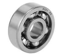 A ABSOPRO Cuscinetto A Gola Profonda P5 Lub. 12x37x12mm Per Scooter 1pc | Precisione P5, Tipo Aperto, Lubrificato, Argento, Acciaio, Per Skateboard/Kart/Trattori/Stamp3D, Dimensione 12x37x12mm