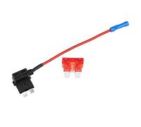 A ABSOPRO Fusibile Adattatore 12V Nero Rosso 1 Pezzo 10A Lama