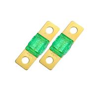 A ABSOPRO Fusibili A Bullone 30A 32V 2pz Per Auto Marine Audio Video | Materiale: Plastica, Metallo; Colore: Verde, Oro; Dimensioni: 4.2x1.2x0.9cm; Distanza Perni: 3cm; Compatibile Con AMI.
