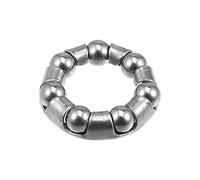 A ABSOPRO Gabbietta Gabbia Cuscinetti A Sfera 4.76mm 7 Pezzi per Bici