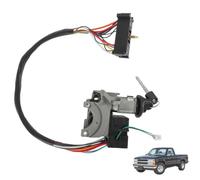 A ABSOPRO Gruppo Cilindro Serratura Accensione per Chevrolet Blazer 95 1pc | Codice 26036311, Per S10, C/K1500-3500, Tahoe, Suburban, Per GMC Yukon, Jimmy, Sonoma 95-96, Zinco, Ottone, 2 Chiavi