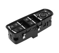A ABSOPRO Interruttore Finestrino Elettrico Per Porsche Cayenne 18-20 1pc | Nero, Plastica E Metallo, 15 Pin, OE 7PP959858AE, Per Macan 15-18 & Panamera 11-16, Ant. Sin. Guida, Piegatura Specch.