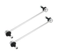 A ABSOPRO Link Barra Stabilizzatrice Anteriore Per Ford Focus 2 Pezzi | Colore: Nero/Argento, OE: 22408, Per Ford C-Max 03-07 & 07-19, Dimensioni 33.5cm, Vite 10mm, Posizione: Sinistra/Destra