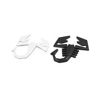 A ABSOPRO Metallo Scorpione Forma Esterno Adesivo Auto 3D Adesivo Decal 6 x 5.5 x 0.3cm Nero