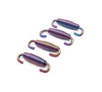 A ABSOPRO Molle per Tubo di Scarico Moto in Acciaio Inossidabile Colorate (Set di 4)