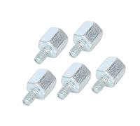A ABSOPRO Moto Retrovisore Specchi Adattatore 10mm a 6mm Viti Set 5