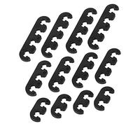 A ABSOPRO Motore Candele Spina Distanziatori Nero (12Set)