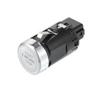 A ABSOPRO Pulsante di Avviamento Interruttore No.3G1959839 Pulsante di Avvio e Spegnimento Motore per Volkswagen Passat B8 Arteon 2015-2019 Tono Argento Nero