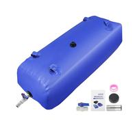 A ABSOPRO Serbatoio d'Acqua Pieghevole Portatile ad Alta capacità da 330 L/87,17 Gal, Contenitore a Sacca d'Acqua, per Campeggio in RV, irrigazione del Giardino, irrigazione dei campi. 1000D