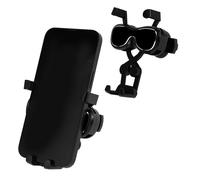 A ABSOPRO Supporto Universale Per Telefono In Auto Con Rotazione 360° Sblocco Con Un Tasto Auto Induzione Auto schermaggio Tipo Clip Abs Pc Nero Supporto Per Telefono Mobile Su Cruscotto