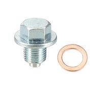 A ABSOPRO Tappo Coppa Olio Motore 1 Set M12x1.25 Auto Olio Scarico Tappo con Rondella 90341-12012 per Toyota
