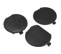 A ABSOPRO Tappo Copri Gancio Traino Auto Anteriore Posteriore Paraurti Traino Gancio Coperchio Cappuccio per Mazda 3-3pz Nero