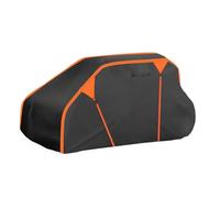 A ABSOPRO Telo Copri UTV per Can-am Maverick X3 Max per DS Turbo Telo Copri Veicolo affiancato Impermeabile per Esterni 210D-PU Nero 420x165x167cm/165,35x64,96x65,75 Pollici