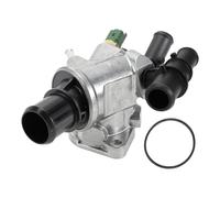A ABSOPRO Termostato Interno per Auto per ALFA ROMEO 147 1.9 JTD JTDM 2001-2010 Assemblaggio Durevole del Corpo Termostato del Liquido di Raffreddamento No.46790296 Lega di Alluminio 1 Pezzo