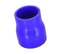 A ABSOPRO Tubo Silicone Diritto 1 Pz Blu Per Raffreddamento Auto 51-63mm | Spessore 5mm, Diametro Esterno 61mm/73mm, Lunghezza 76mm, Temperatura Di Lavoro -60°C~300°C, Universale
