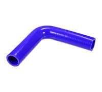 A ABSOPRO Universale 28mm Accoppiatore Auto ID 90° Silicone Blu 1Pc | Per Raffreddamento Auto, Diam.Est. 38mm/1.50", Spessore 5mm/0.2", Lunghezza 150mm/5.91", Temp -60°C~300°C, Universale