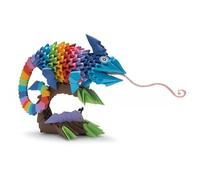 A ALEXANDER Kit Origami 3D Camaleonte - 380 pezzi - Modello colorato e originale - Attività manuale giocosa per bambini e adulti