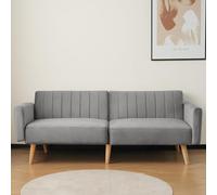 A ALFRESCOOL Divano letto 2 in 1, divano letto moderno e minimalista, divano pieghevole multifunzionale, gambe in gomma, schienale pieghevole a 3 scomparti, adatto per piccoli appartamenti e dormitori