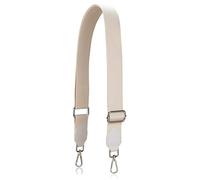 A ALLZEDREAM Tracolla per Borsa Cinghie Ricambio Tela Pelle Regolabili, Albicocca, Hardware Argento