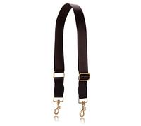 A ALLZEDREAM Tracolla per Borsa Donna Tessuto Nylon Regolabile Ricambio,Cioccolato,Fine in Pelle