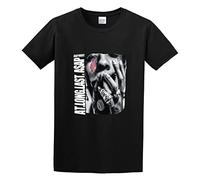 A$Ap Rocky At Long Last Mob ASAP Articles Men's T-Shirt Unisex Black Cotton Print Tee Shirts M