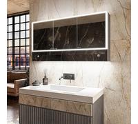 A ARTFORMA Armadietto Specchio 100x72 cm SZA004 x39, LED