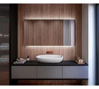 A ARTFORMA Specchio con Coperchio Controluce LED da Bagno - 140x70 cm - su Misura - T102 - Illuminazione a Muro