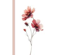 A autumn cosmos flowers: Work Notebook, Funny Office Gift for Women, Coworker, Boss, Secret Santa Gag Gift (Blank Lined Journal)