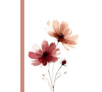 A autumn cosmos flowers: Work Notebook, Funny Office Gift for Women, Coworker, Boss, Secret Santa Gag Gift (Blank Lined Journal)