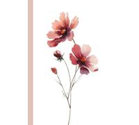 A autumn cosmos flowers: Work Notebook, Funny Office Gift for Women, Coworker, Boss, Secret Santa Gag Gift (Blank Lined Journal)