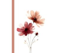 A autumn cosmos flowers: Work Notebook, Funny Office Gift for Women, Coworker, Boss, Secret Santa Gag Gift (Blank Lined Journal)