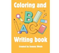 A B C Coloring and Writing Book