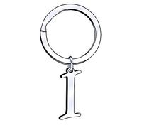 A B C D E F G H I J K L M N O P Q R S T U V W X Y Z Portachiavi con Lettera Donna Uomo Miglior Regalo (I)