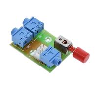 A/B Channel Music Selectors Music Board con 3 porte da 5 mm per la gestione dei segnali Double Source Controller Switcher