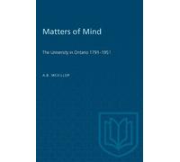 A.B. McKillop Matters of Mind (Tascabile) Heritage