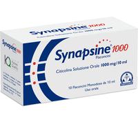 a.b.pharm Synapsine 1000 Integratore Sistema Nervoso 10 Flaconcini