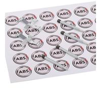 A.B.S. 0980Q Kit accessori, pastiglia freno