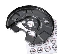 ABS All Brake Systems Lamiera paraspruzzi disco freno 11013 Assale posteriore Dx per VW GOLF
