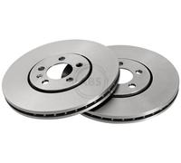 2x Disco freno ventilato 16265 A.B.S. per VW GOLF III VENTO GOLF III Variant