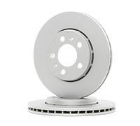 1X Disco Freno A.b.s. 16880 per Audi Seat Skoda VW Vag Assale Anteriore