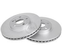 2x Disco freno ventilato 17511 A.B.S. per TOYOTA AVENSIS Familiare AVENSIS