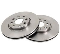COPPIA DISCHI FRENO ANTERIORI VENTILATI ABS 17710 FIAT PUNTO EVO (199) 257mm