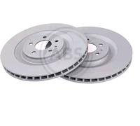 2 Dischi Freni Ventilati Ø 356 Mm 28 Mm A.B.S. Per Porsche Macan