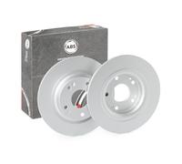 2x Disco freno pieno 18619 A.B.S. per HONDA CIVIC X Hatchback CIVIC X Tre volumi