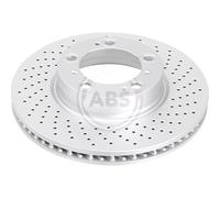 A.B.S. 1X Disco Freno Anteriore Ø319 Ventilato Per Porsche 911 Cabriolet 996 997