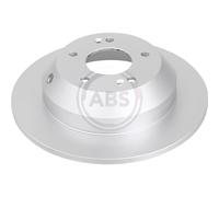 2x Disco freno pieno 18126 A.B.S. per KIA HYUNDAI